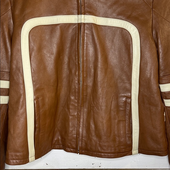 Wilson’s Leather Maxima Vintage Women’s Motorcycle Jacket - Picture 3 of 15